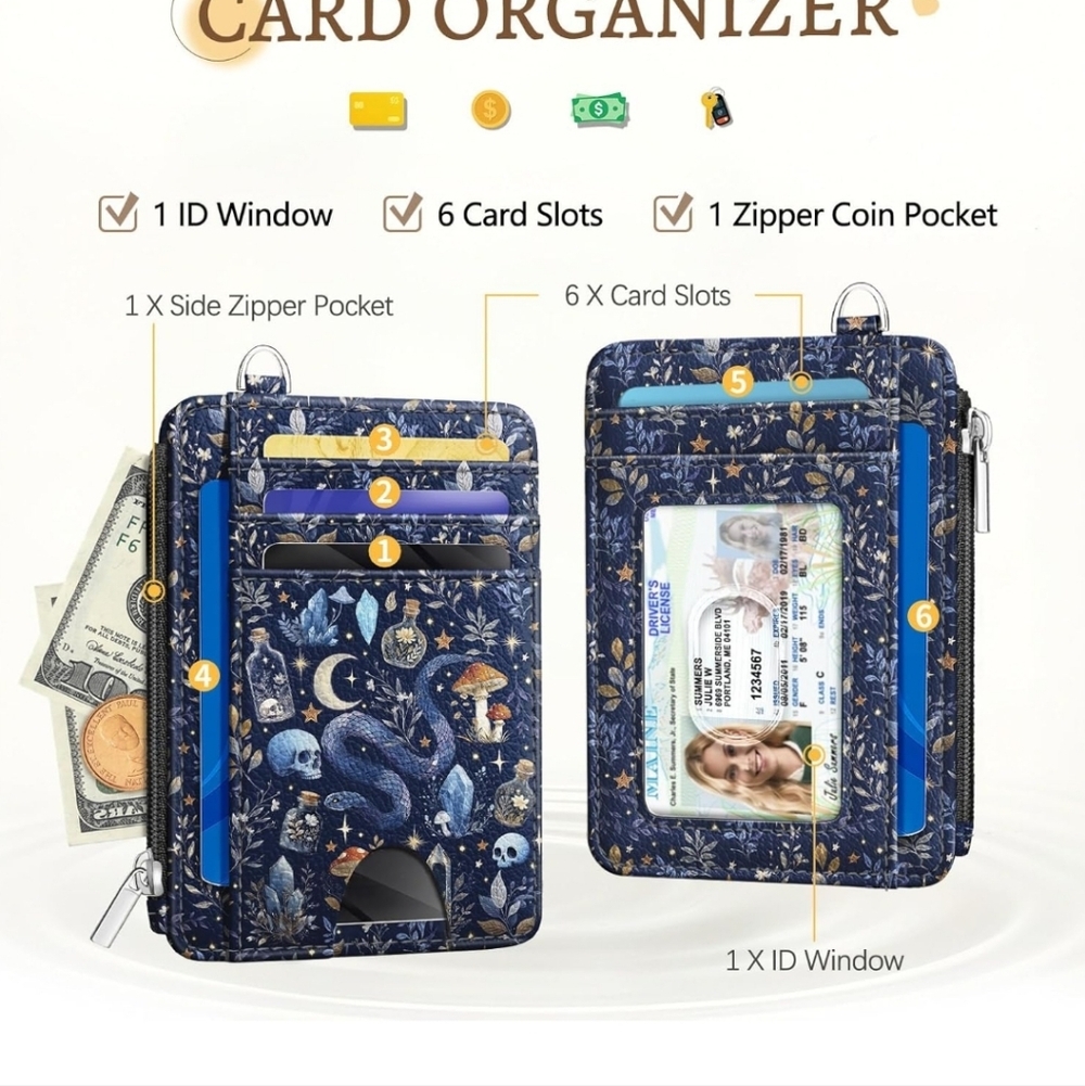 Mystical Blue Phone Case with Strap